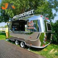 Remorque alimentaire commerciale entièrement équipée, chariot de restauration mobile extérieur, cuisine de rue, camion de concession pour les États-Unis