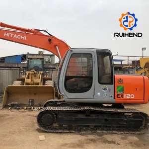 Б/у экскаватор <span class=keywords><strong>HITACHI</strong></span> EX120-<span class=keywords><strong>5</strong></span>, импортированный из Японии, многофункциональная, долговечная инженерная машина, двигатель, коробка передач, редуктор, гарантия 1 год - Product Image 4