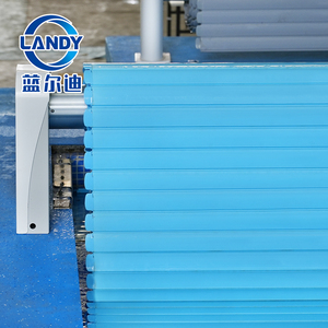 Couverture de <span class=keywords><strong>piscine</strong></span> rétractable automatique Landy PC D59, protection UV, anti-poussière, pour <span class=keywords><strong>piscine</strong></span> - Product Image 2