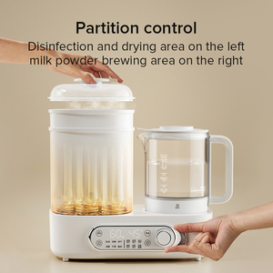 Calentador <span class=keywords><strong>de</strong></span> <span class=keywords><strong>Biberones</strong></span> Eléctrico Multifuncional Babytop, Esterilizador, <span class=keywords><strong>Dispensador</strong></span> <span class=keywords><strong>de</strong></span> Fórmula para Bebés con Temperatura Constante para la Alimentación del Bebé - Product Image 3