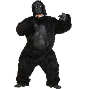 Gran oferta Animal gorila <span class=keywords><strong>Cosplay</strong></span> Animal negro mono de felpa conjunto completo disfraces Halloween para adultos - Product Image 2