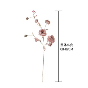 ดอกกุหลาบประดิษฐ์ CallaFloral ก้านเดี่ยว สีแดง สีเบจ สีชมพูอ่อน ทำจากโพลีเอสเตอร์ สำหรับตกแต่งบ้าน ช่อดอกไม้งานแต่งงาน - Product Image 4