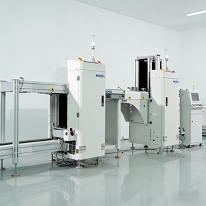 เครื่องทำความสะอาดหัวฉีดอัตโนมัติรุ่น HENC-24 พร้อมมอเตอร์ PLC ประสิทธิภาพสูง 24 ช่อง สำหรับการบำรุงรักษา Pick and Place - Product Image 4