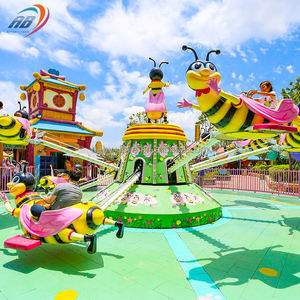 Manèges pour enfants <span class=keywords><strong>de</strong></span> parc d'attractions, Manèges abeilles dansantes, Manèges avions rotatifs à commande individuelle - Product Image 3