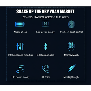 Trasduttore auricolare Bluetooth F9-5 TWS cuffie Wireless Stereo orecchio sportivo - Product Image 1