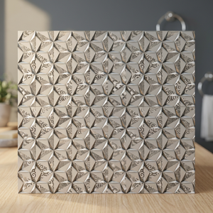Carreaux de sol extérieurs en céramique numérique aspect parquet mat 40x40cm (16x16 pouces) pour couloir - Product Image 3