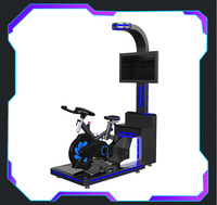 Simulateur de vélo VR à monnayeur, Machine de jeu de vélo en réalité virtuelle, Simulateur de vélo d'exercice, Machine de cyclisme d'intérieur