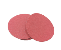Disque de ponçage en céramique rose de 4,5 pouces (115 mm) avec fixation auto-agrippante, outils abrasifs pour le ponçage du métal, du bois et des voitures, OEM