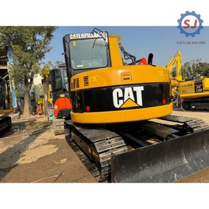 Excavatrice sur chenilles hydraulique d'occasion Cat308C de 8 tonnes, d'origine japonaise, bien entretenue, avec moteur d'origine - Bon état, en vente - Product Image 4