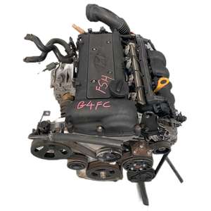 Оригинальный б/у бензиновый двигатель Hyundai G4FC, 4 цилиндра, 1.6 л, 100% протестирован, для Elantra, городской езды и дальних поездок - Product Image 1