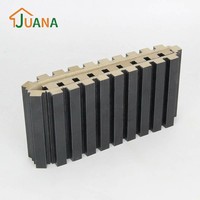 Panneau MDF flexible haute densité pour mur décoratif ondulé, panneau MDF flexible de 9 mm pour la conception d'architecture intérieure moderne
