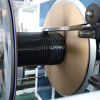 Machine à fabriquer des tuyaux d'irrigation goutte à goutte de type bande HWYAA 16 mm, machine à extruder agricole de 16 mm, ligne de production