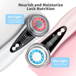 Appareil facial à micro-courant portable, multifonction, masseur électrique pour le raffermissement de la peau, outil anti-âge et raffermissant - Product Image 6
