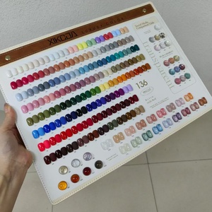 Factory-customized Wholesale <b>Nail</b> Salon Store Exclusive 136-color <b>Nail</b> Polish <b>Set</b>, Commonly Used Colors, Delivery Display Board - Product Image 4