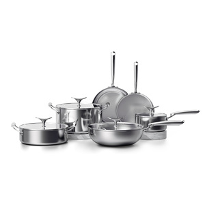 Juego de Utensilios de Cocina de Acero de Tres Capas, 10 Piezas, Apto para Horno, Solo Lavar a Mano - Product Image 1