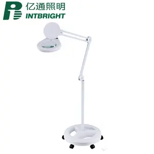 Equipo Nha Khoa Dermatology Magnifying Lights Tầng Thường Vụ Đèn Loupe Magnifier Đứng Với Ánh Sáng