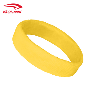 RTS एकल रंग हेडबैंड पीले रंग sweatband उच्च गुणवत्ता सिर बैंड के लिए खेल