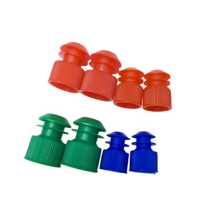 Bouchon de <span class=keywords><strong>tube</strong></span> à essai personnalisé en plastique PE lisse en forme d'aile <span class=keywords><strong>pour</strong></span> laboratoire 12mm 13mm 16mm - Product Image 3