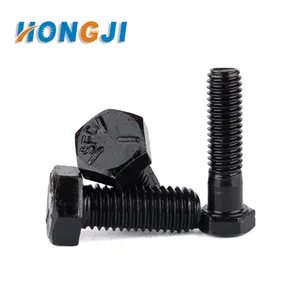 2024 Factory Hot Sale Hex Bolt With Black Oxide Gr5 Gr8 ANSI/ASME B18.2.1 Hex Head Bolt