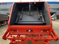 Camion de compression des déchets I-suzu 4x2 14cbm, camion compacteur de déchets, camion compacteur de déchets organiques