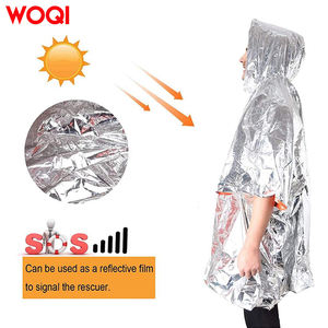 WOQI acil uyku tulumu pelerin hayat kurtarıcı uyku tulumu, acil yağmurluk - Product Image 3