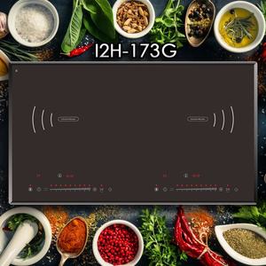 Petit appareil électroménager, plaque de cuisson à induction à 2 brûleurs, cuisinière à induction double, plaque de cuisson encastrable - Product Image 3