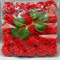 Aierflorist Fleurs en mousse de chrysanthème PE25 les plus vendues avec tiges pour la décoration intérieure ou les bouquets de mariage