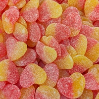 Vente en gros de bonbons gélifiés multicolores délicieux, acidulés et moelleux