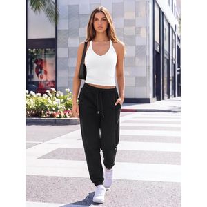 Womens Racerback Ribbed Tank <b>Top</b> Stretch V Neck <b>Crop</b> <b>Top</b> Casual Workout Summer Sleeveless Camisole Spandex Cotton Knitted - Product Image 6