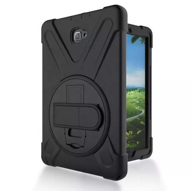Cheap Wholesale 10.1" Tablet Shockproof Rugged Heavy Duty Silicone Tablet Case for Samsung Tab A10.1 2016