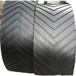 DR ISO sertifikalı aşınmaya dayanıklı v-şekilli y-şekilli desenli kauçuk ve kumaş tırmanma konveyör bant fiyatı - Product Image 5