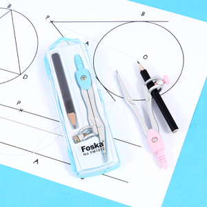 Set di Compassi Geometrici 2 in 1 Foska con Matita per Studenti, Insegnanti, Architetti, Ingegneri, <span class=keywords><strong>Matematici</strong></span>, Artisti o Designer - Product Image 6