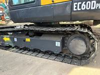 Excellente pelle hydraulique Volvo EC60D d'occasion, 5,6 tonnes, moteur et pompe Volvo d'origine, profondeur de fouille de 4,2 m, Corée