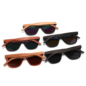 Conchen retro cổ điển Shades Kính mát bằng gỗ phụ nữ người đàn ông biểu tượng tùy chỉnh 2024 - Product Image 4