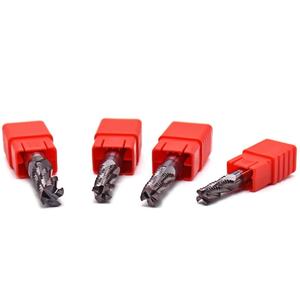 Prezzo all'ingrosso 2/3/4 flauti Dhf ad alta alimentazione 45 gradi smusso a sfera in metallo duro naso 6mm fresa a candela utensile da taglio in acciaio sgrossatura fresa - Product Image 4