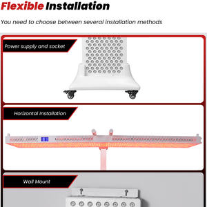 Dispositivo de Terapia LED IDEARED para Uso Doméstico, Panel de Terapia de Luz Infrarroja PDT de Grado Médico Portátil, Panel de Terapia de Luz Roja LED - Product Image 4