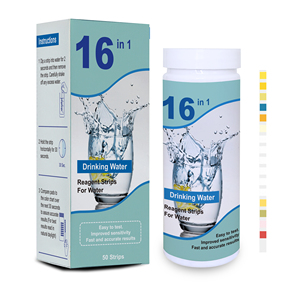 Kit de prueba de agua para análisis de agua, tiras de prueba de calidad del agua potable para el hogar - Product Image 1