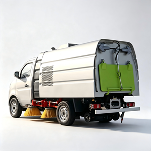 Camion de nettoyage et de récurage 3M3 Mini pour l'entretien profond des surfaces routières perméables et des rebords de routes urbaines - Product Image 1
