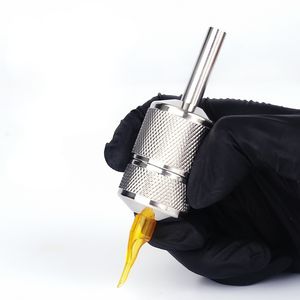 ด้ามจับสัก<span class=keywords><strong>ลาย</strong></span>สแตนเลสแบบล็อคอัตโนมัติ ขนาด 22/25/30 มม. อุปกรณ์สำหรับช่างสัก - Product Image 5