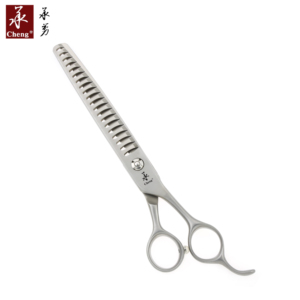 VE-7520DW pet paslanmaz çelik bakım makas chunker düz kaplan diş geniş bıçak profesyonel köpek makas Yonghe CHENG - Product Image 1