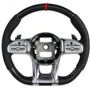 Custom Lenkrad Volante Steering Wheel for Mercedes Benz <strong>AMG</strong> A C E Class W140 W205 <strong>C220</strong> E211 - Product Image 1