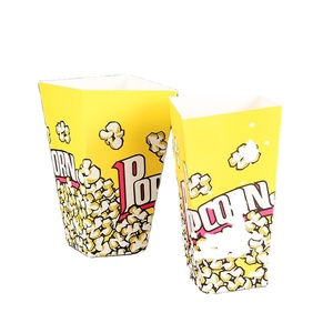 Foldable Popcorn Box Food Grade Popcorn Box For Cinema