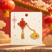 Broche à pompon, Pendentif Nuage Auspicieux, Épingle en émail souple, Bijoux du Nouvel An Chinois, Badges métalliques personnalisés, Vente en gros, Usine OEM