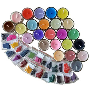 ผงสีกลิตเตอร์แบบเม็ด ขนาด 4 ออนซ์ สีขาว สำหรับเทียนไขถั่วเหลือง ชนิดละลายน้ำได้ในขวดแก้ว - Product Image 1