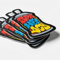 Pegatinas de Aerosol de Graffiti para Ropa Urbana, Pegatinas de Vinilo Mate con Corte Personalizado, Calcomanías de Logotipos de Arte Urbano de Moda para Paquete Personalizado