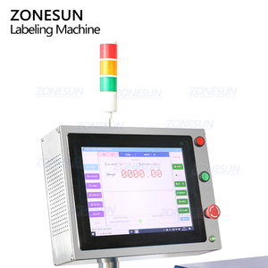 ZONESUN ZS-TB650 automatische Obst-und Gemüse-Lebensmittel verpackung, die Online-Druck-Etikett ier maschine wiegt - Product Image 2