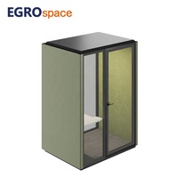 Cabine de bureau insonorisée EGROspace, populaire, pour 2 personnes, espace de communication et de confidentialité, pour le travail professionnel