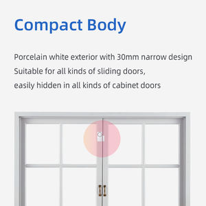 Venta al por mayor 110dB puerta y ventana Sensor magnético Alarma antirrobo inalámbrica Alarma de seguridad de entrada Alarma de seguridad de intrusión en el hogar - Product Image 4