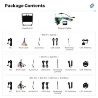 Unité de remplacement du tableau de bord Android MEKEDE pour Mercedes Classe C W203 2000-2004, faisceau de câblage complet et décodeur CANbus