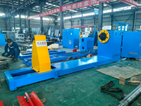 Bobineuse horizontale CNC LEADWIN à vitesse variable en continu 3T, puissance 7,5 kW, pour la production de transformateurs et de réacteurs